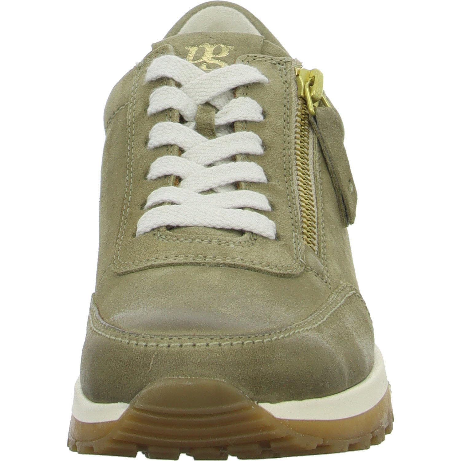 Paul Green Zapatilla 5310-097 Gris Piel Verde Mujer