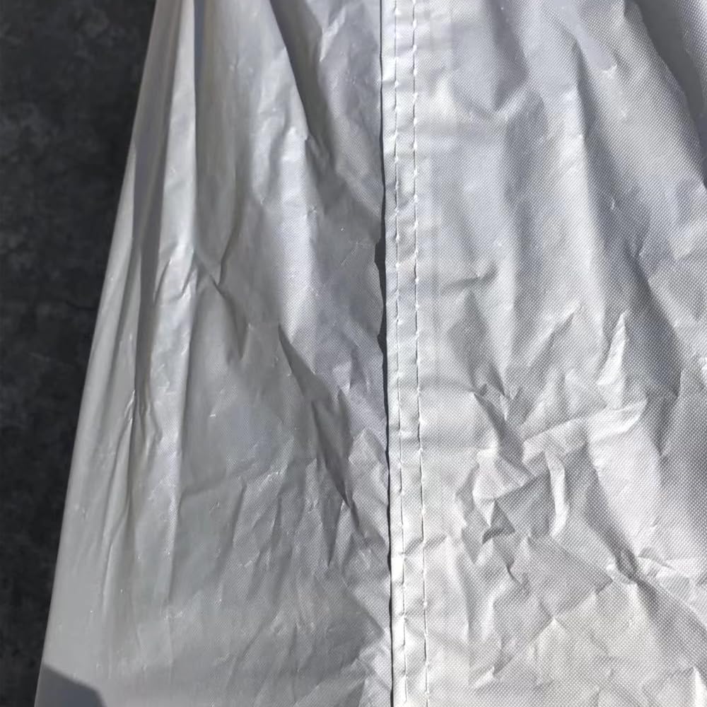 Qiyibei Waterproof Breathable Full Car Cover Sun Snow Dust Rain Resistant Protection 4 9 X1 85 x 1 — view 2