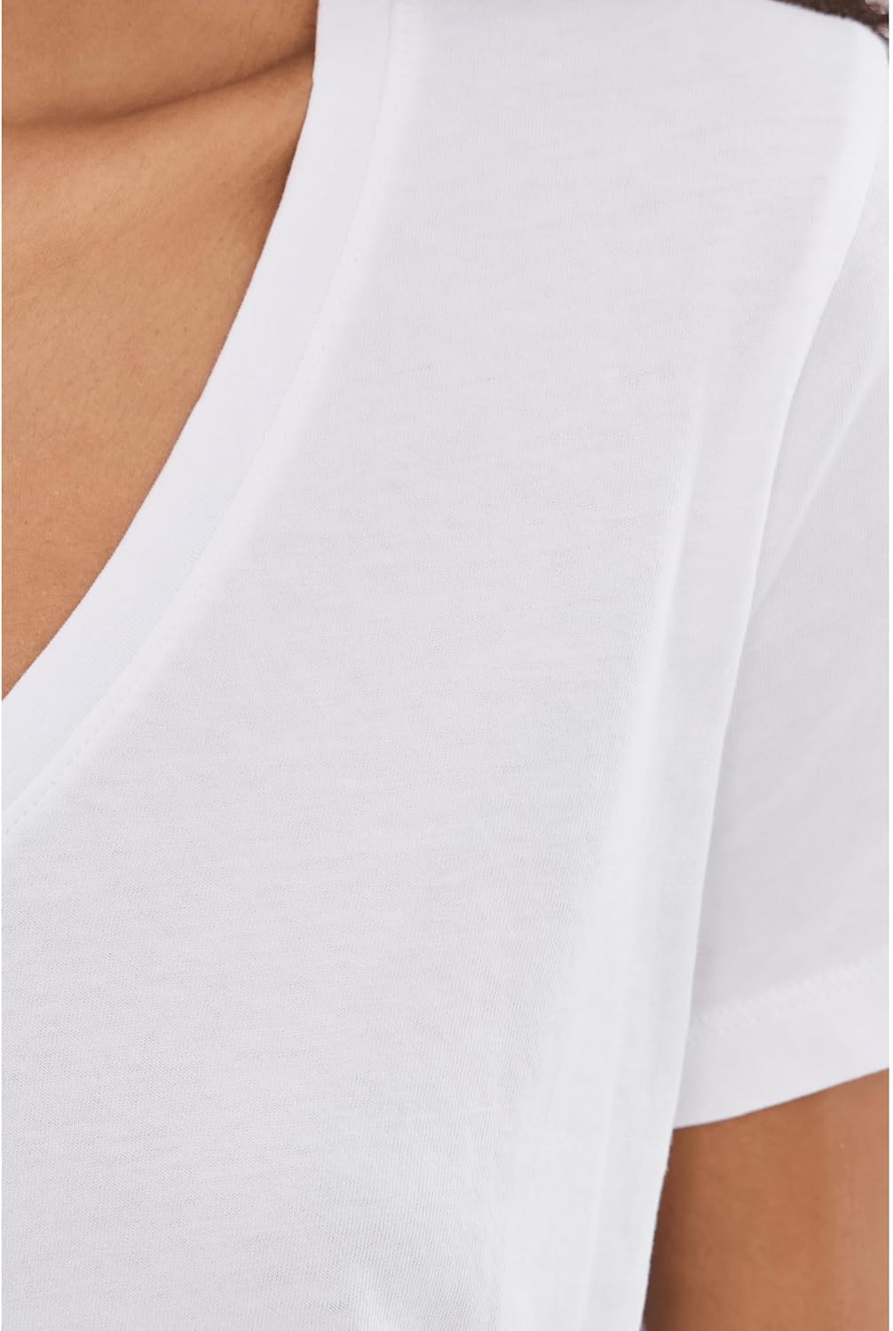 Madewell Womens Northside V-Neck Tee - Image 5