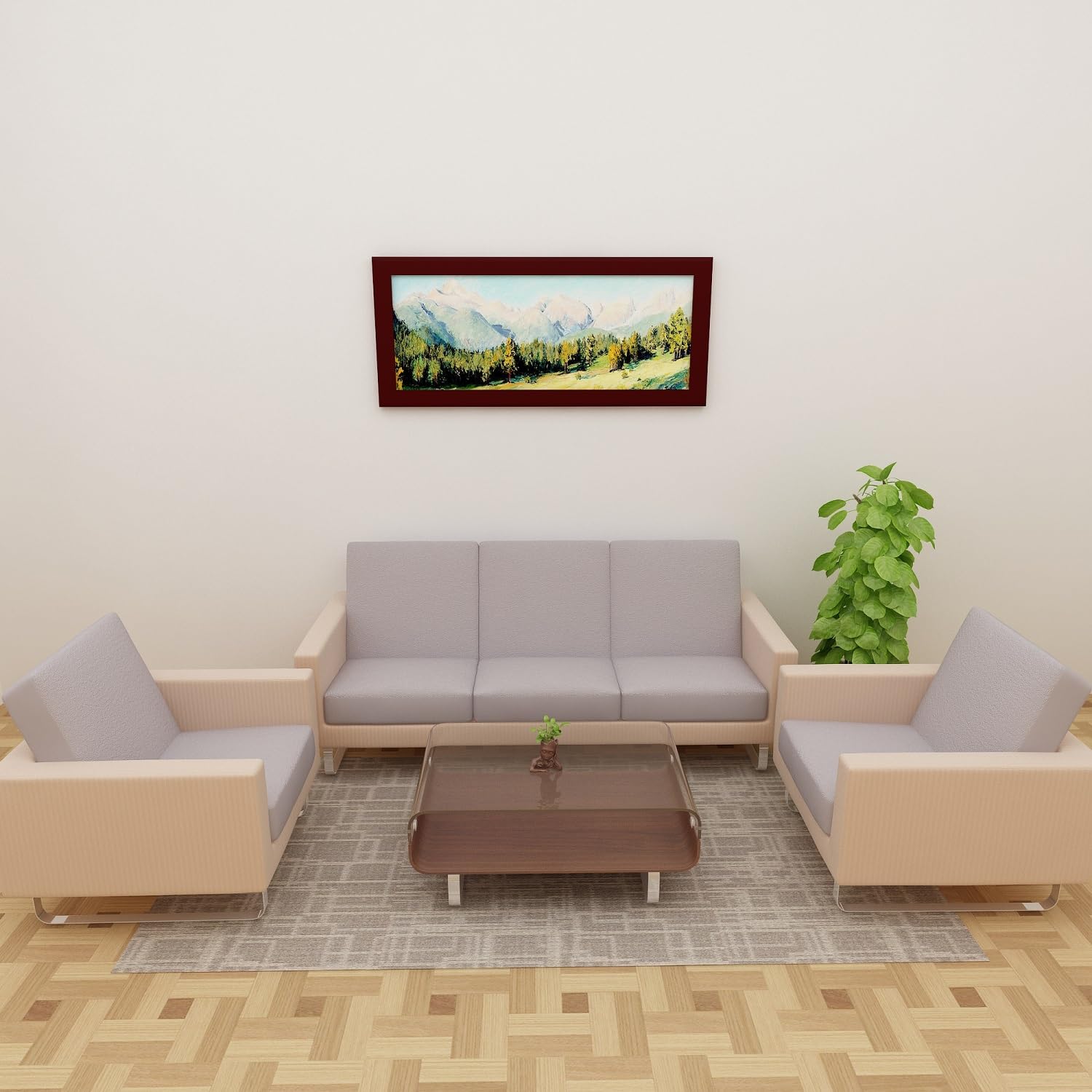 Dream King Terry Polycotton Sofa Seat Protector | Flexible | Elastic Stretchable | Sofa Cover | Sofa Protector Five Seater | Color- Grey (Size: 23 inch X 23 inch) Pack of 10