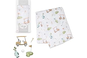 (Free shipping!) Lulujobaby Golf Baby Blanket - 47" x 47"