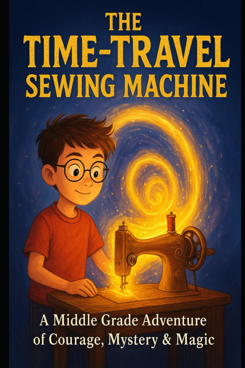 The Time Travel Sewing Machine: A Middle Grade Adventure of Courage, Mystery & Magic