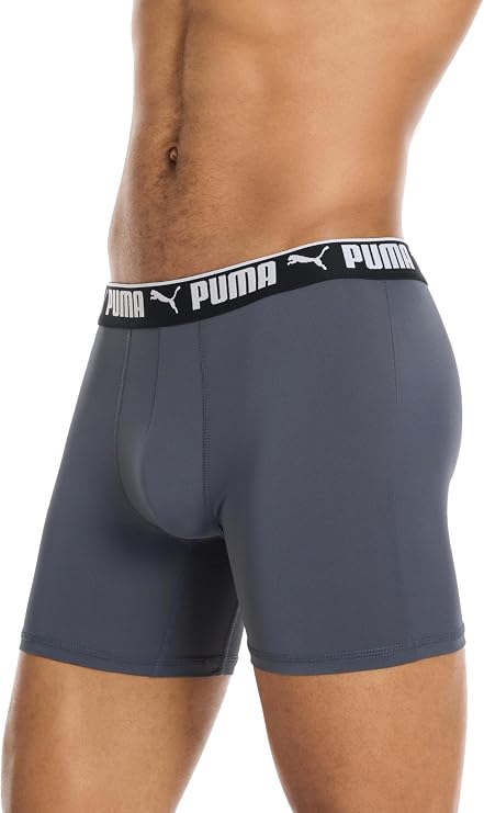 PUMA Men's 5 Pack Performance Boxer Briefs Boxer Briefs (pack of 5)