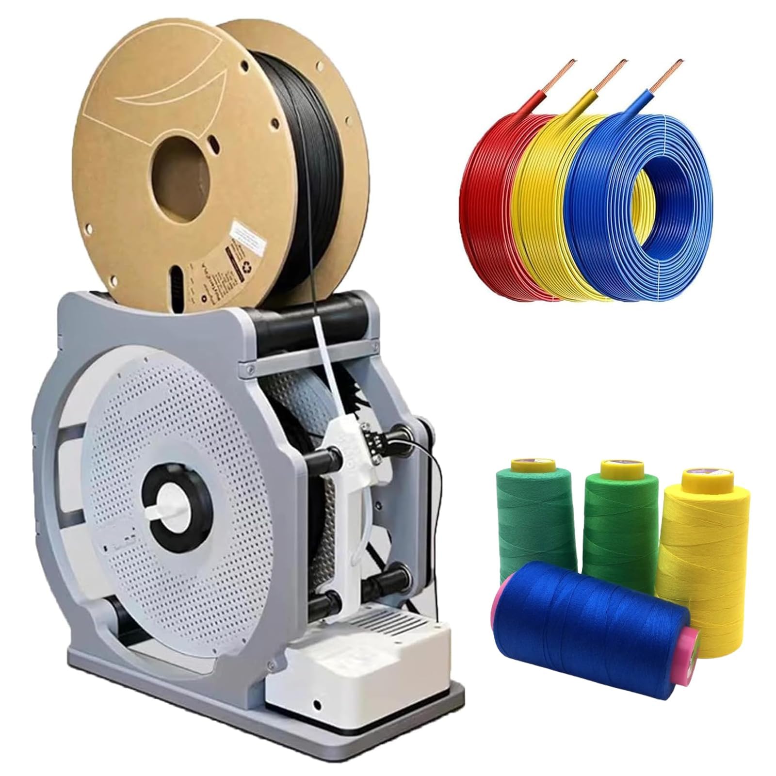 Bobine de fil à coudre 3D automatique électrique filament PLA ABS pour imprimante 3D industrielle