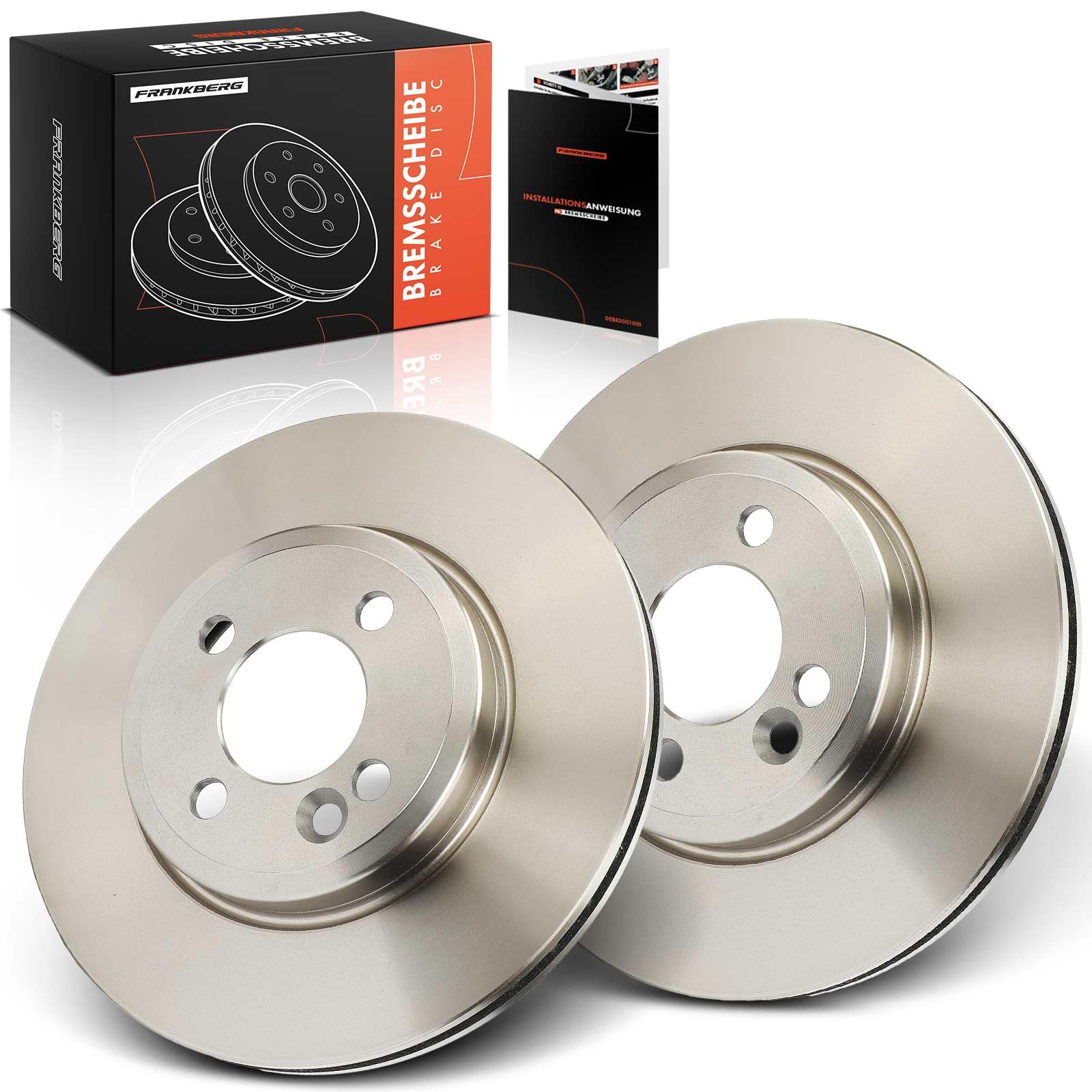 Frankberg 2 dischi freno anteriori ventilati ⌀280mm 34116858651