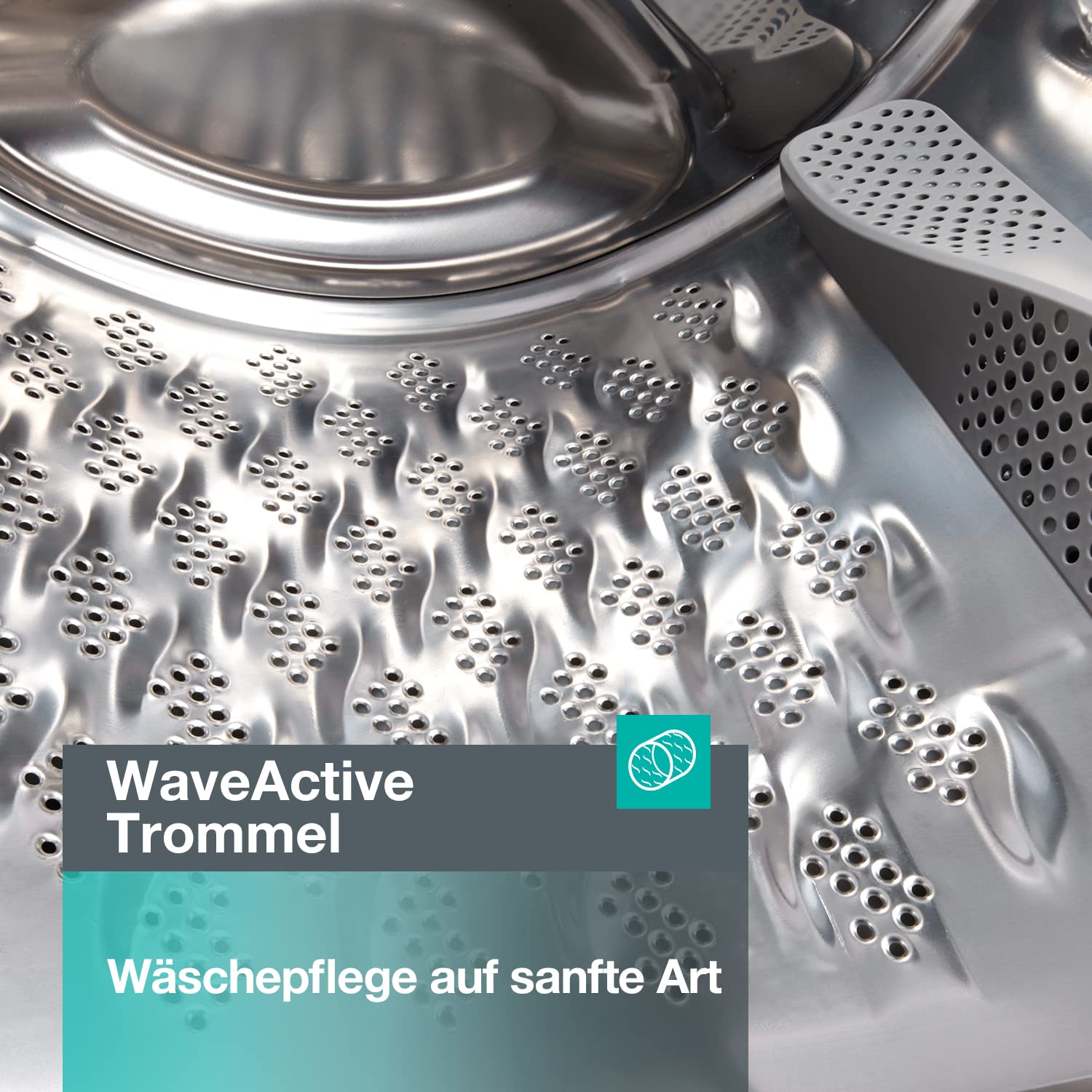 Gorenje WAM 14 AP Waschmaschine mit Dampffunktion / 10 kg / 1400 U / 16 Programme/AquaStop/Inverter PowerDrive Motor/Edelstahltrommel/Kindersicherung/EEK A/weiß