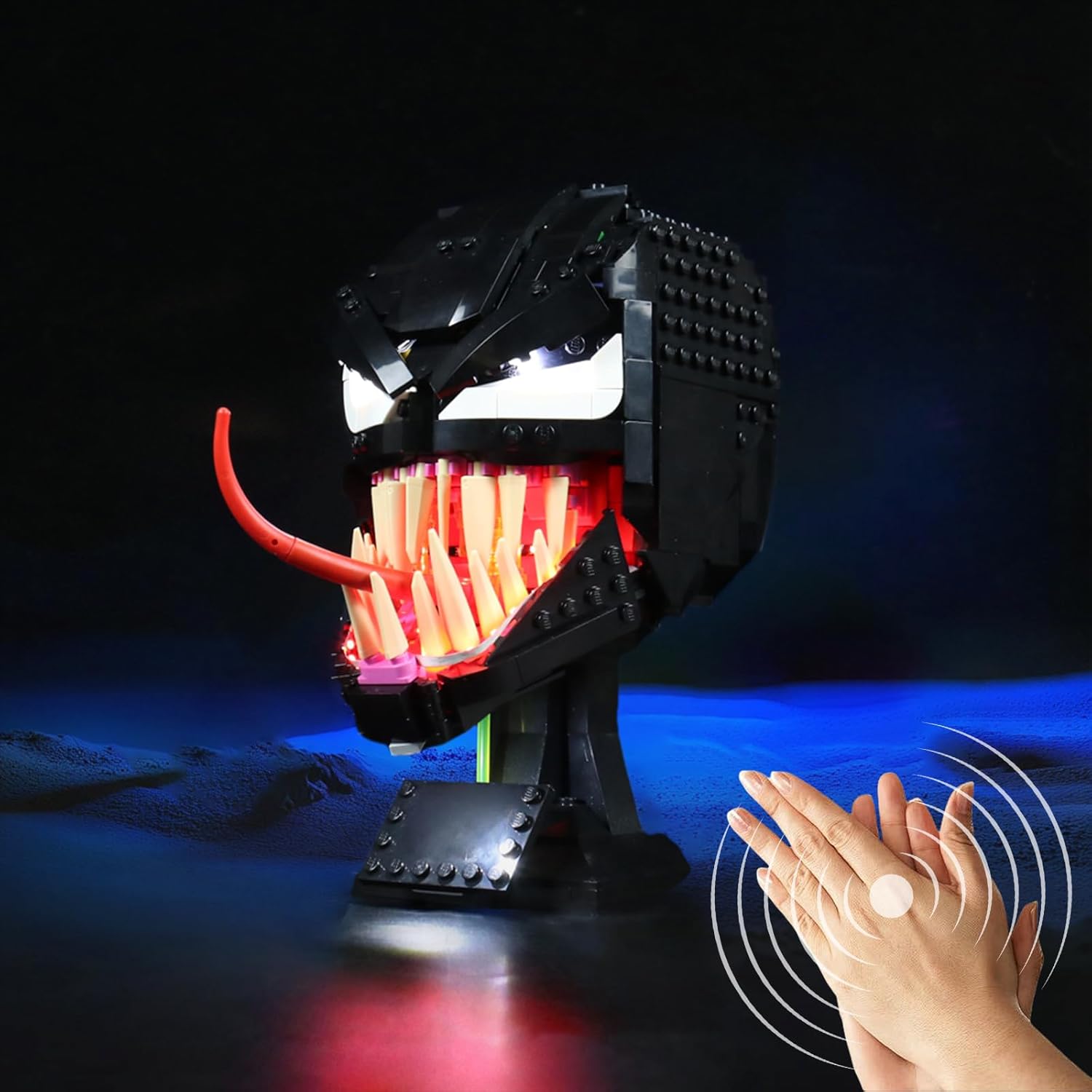 LED Lighting Compatible with Lego Venom 76187, Light Kit Compatible with Lego 76187, Giving Light to Model, NOT Included The Model Set?Voice Controlled Version?