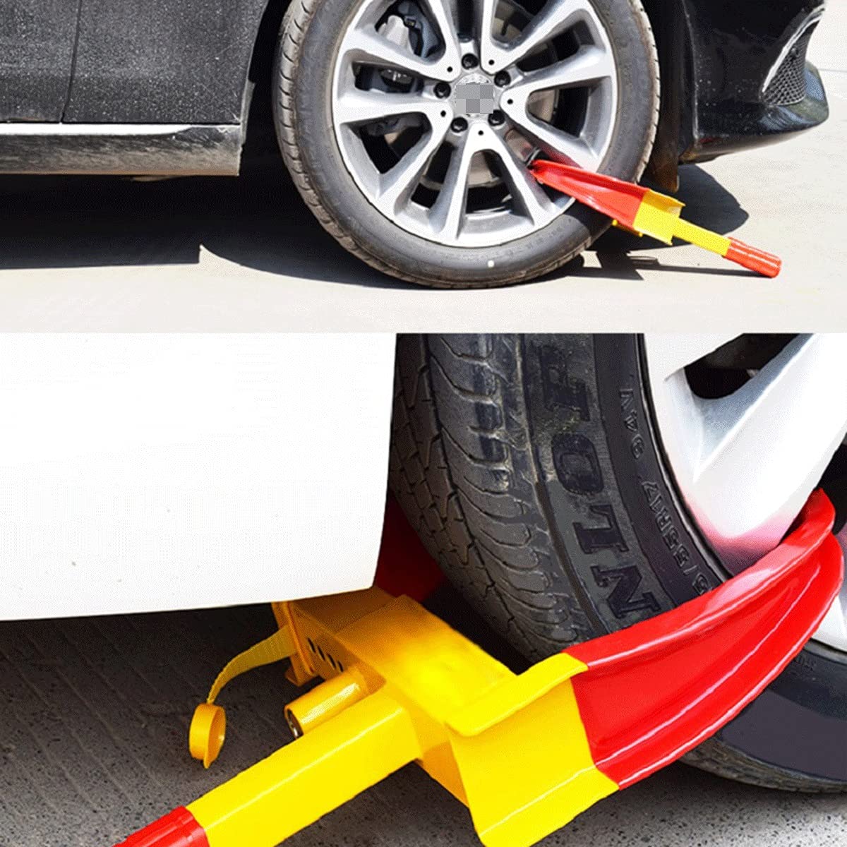 Wheel Protect Radklemme Schloss Für Autos & Wohnwagen – Passt Für 7-11 Zoll Felgen, Mit 2 Schlüsseln Wohnwagen Schloss