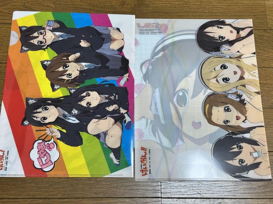 けいおん!!クリアファイル67枚大量放出！！専用ケース付き！ けいおん!!クリアファイル67枚大量放出！！専用ケース付き！ けいおん