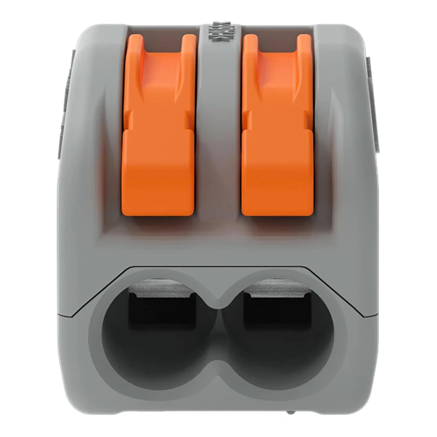 WAGO® Terminal, 2-Conductor, 4 mm², Connection Terminal with Lever, 222-412, Pack of 50