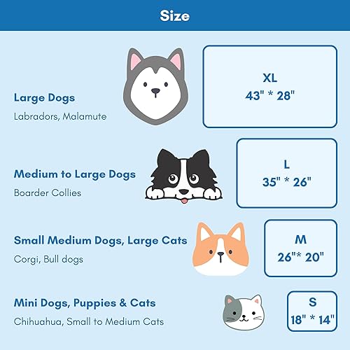 Miniatura 9 de petfelix Tapete de enfriamiento para perros, tapete de enfriamiento para gatos, material de enfriamiento supramolecular, ultra transpirable, lavable