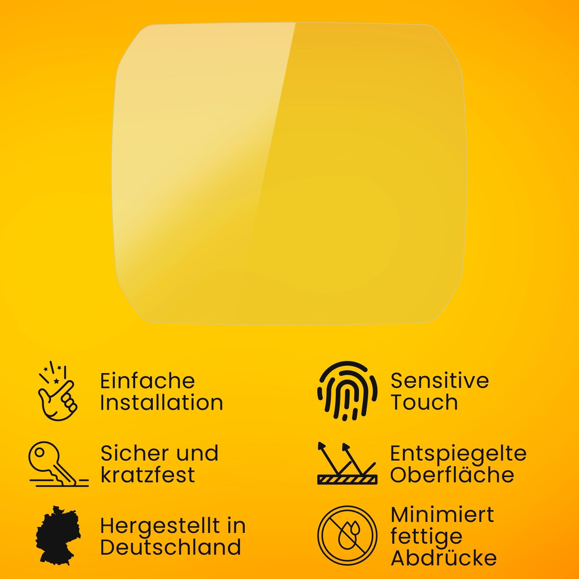 AtFoliX Película Protectora Compatible Con Casio PRW-6000Y-1AER