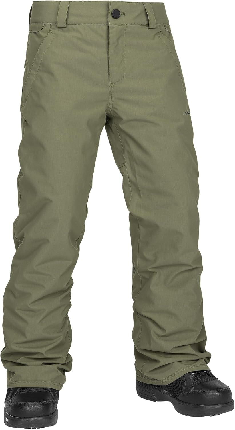 Volcom Boys' Freakin Chino Youth Insulated Snowboard Ski Pant