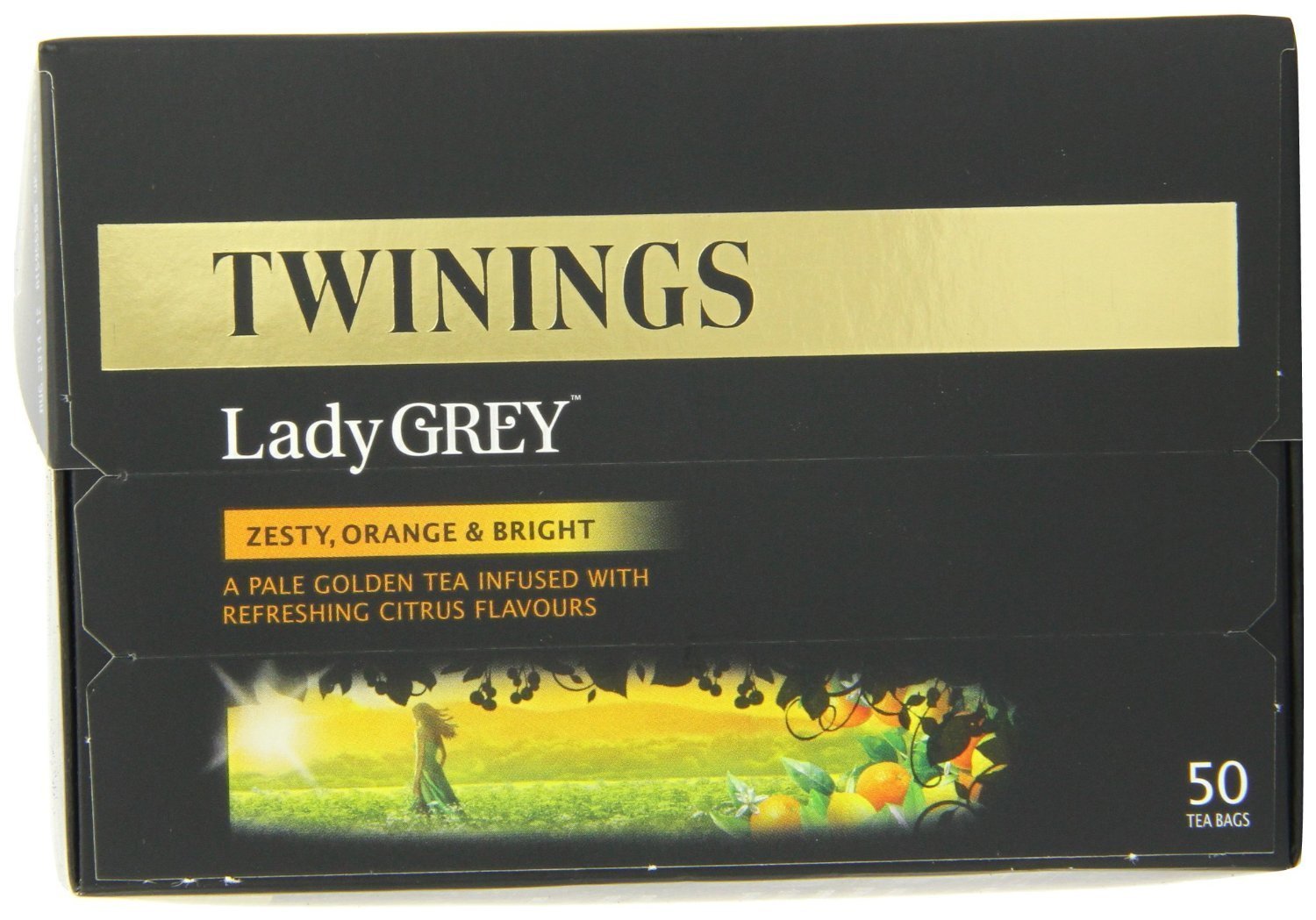 Twinings Lady Grey 50 Tea Bags (Pack of 4)