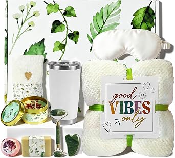 Self Care Gifts Get Well Soon Baskets for Women, Thoughtful Easter Mothers Day Birthday Premium Spa & Sympathy Basket for Mom Best Friend Sister