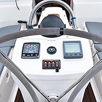 Vista 45 de Nilight Caja de interruptor basculante de 2 cuadrillas 12V SPST ON Off PD tipo C y QC 3.0 cargador USB, voltímetro, panel de aluminio impermeable