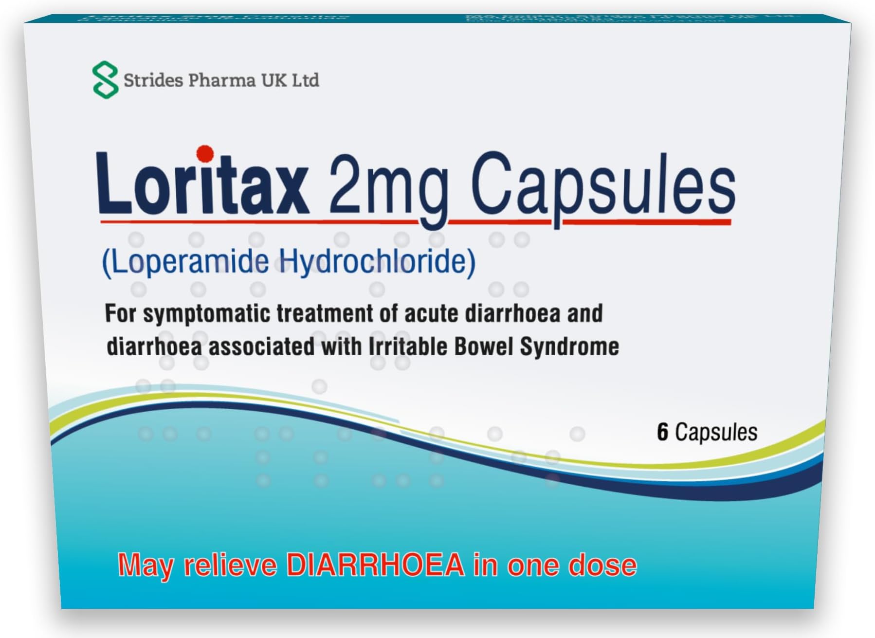 6 (36) Diarrhoea Relief 2mg Capsules Loperamide Hydrochloride
