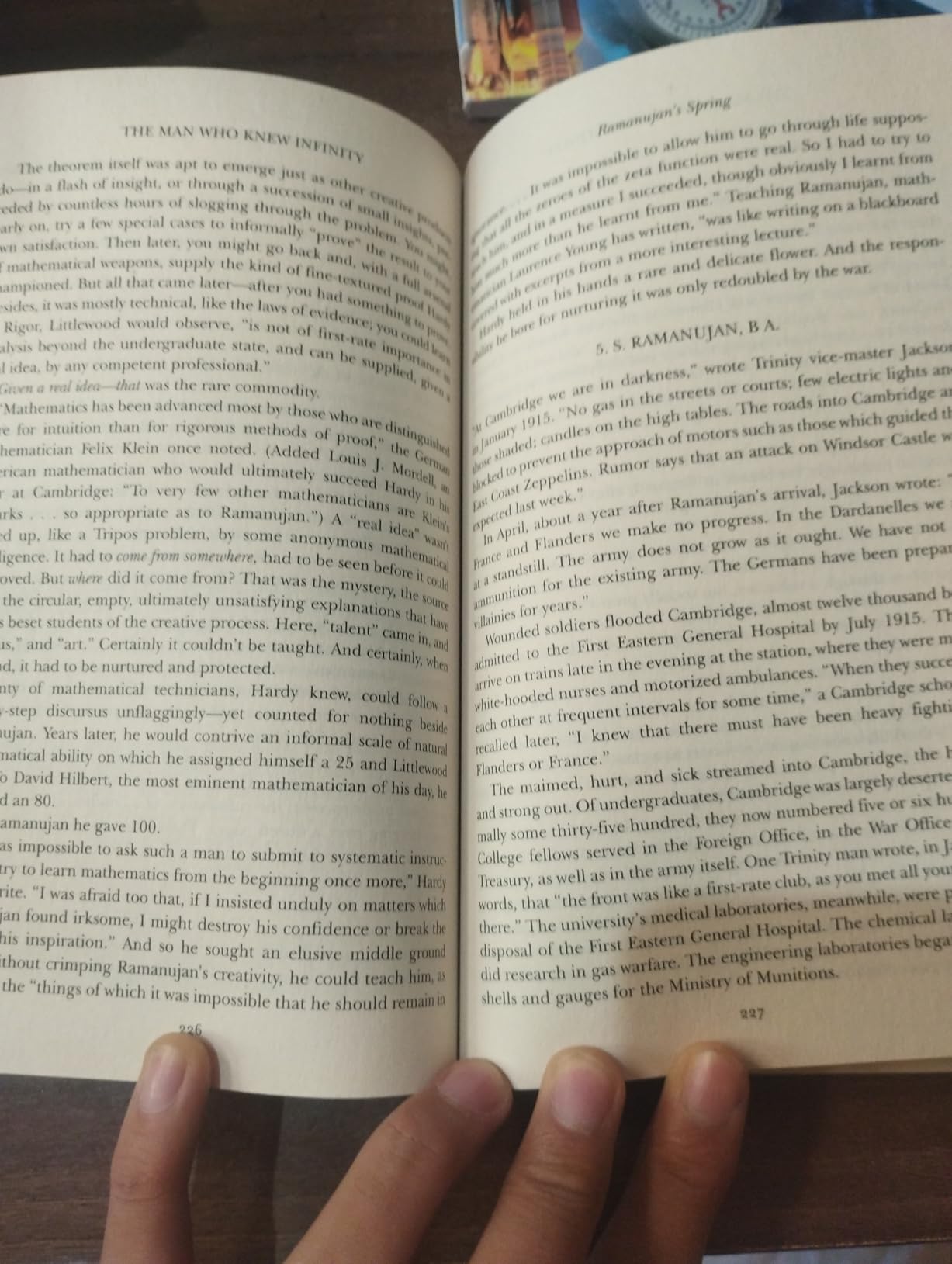 The Man Who Knew Infinity: A Life of the Genius Ramanujan eBook : Kanigel, Robert: Amazon.in ...