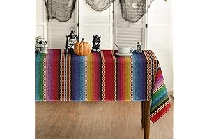 Horaldaily Mexican Fiesta Tablecloth