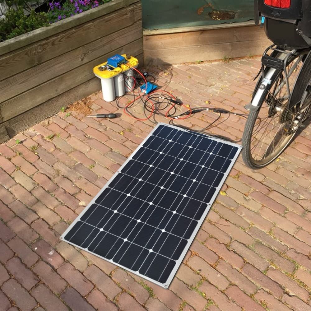 Pannello Solare Pannello Solare Monocristallino 100W Pannello Solare Pannello Solare RV Accumulo Energia Generazione Energia Solare