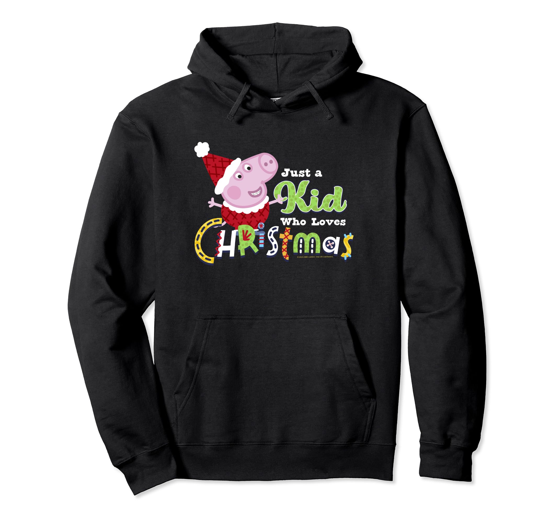 Sweat Peppa Pig hoodie George pour enfant pull à capuche rouge - 2