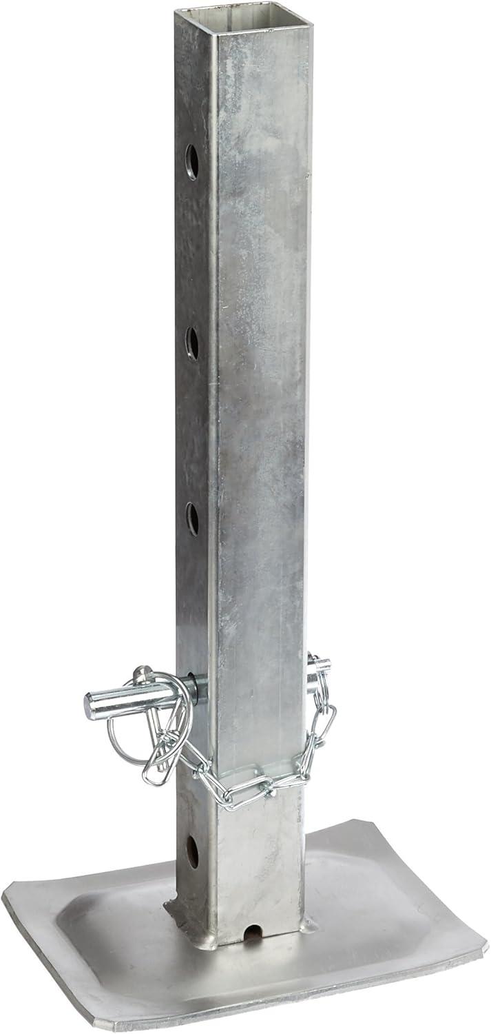 BULLDOG 500270 Drop Leg and Pin for Jack , Gray , 8,000lbs.