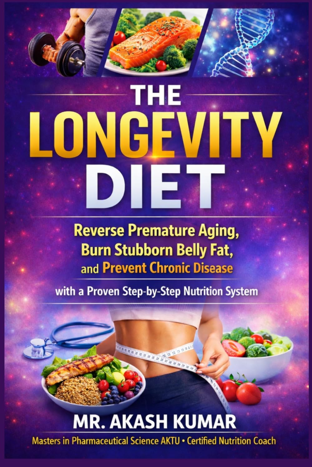 The Longevity Diet: Reverse Premature Aging, Burn Stubborn Belly Fat, and Prevent Chronic Disease with a Proven Step-by-Step Nutrition System