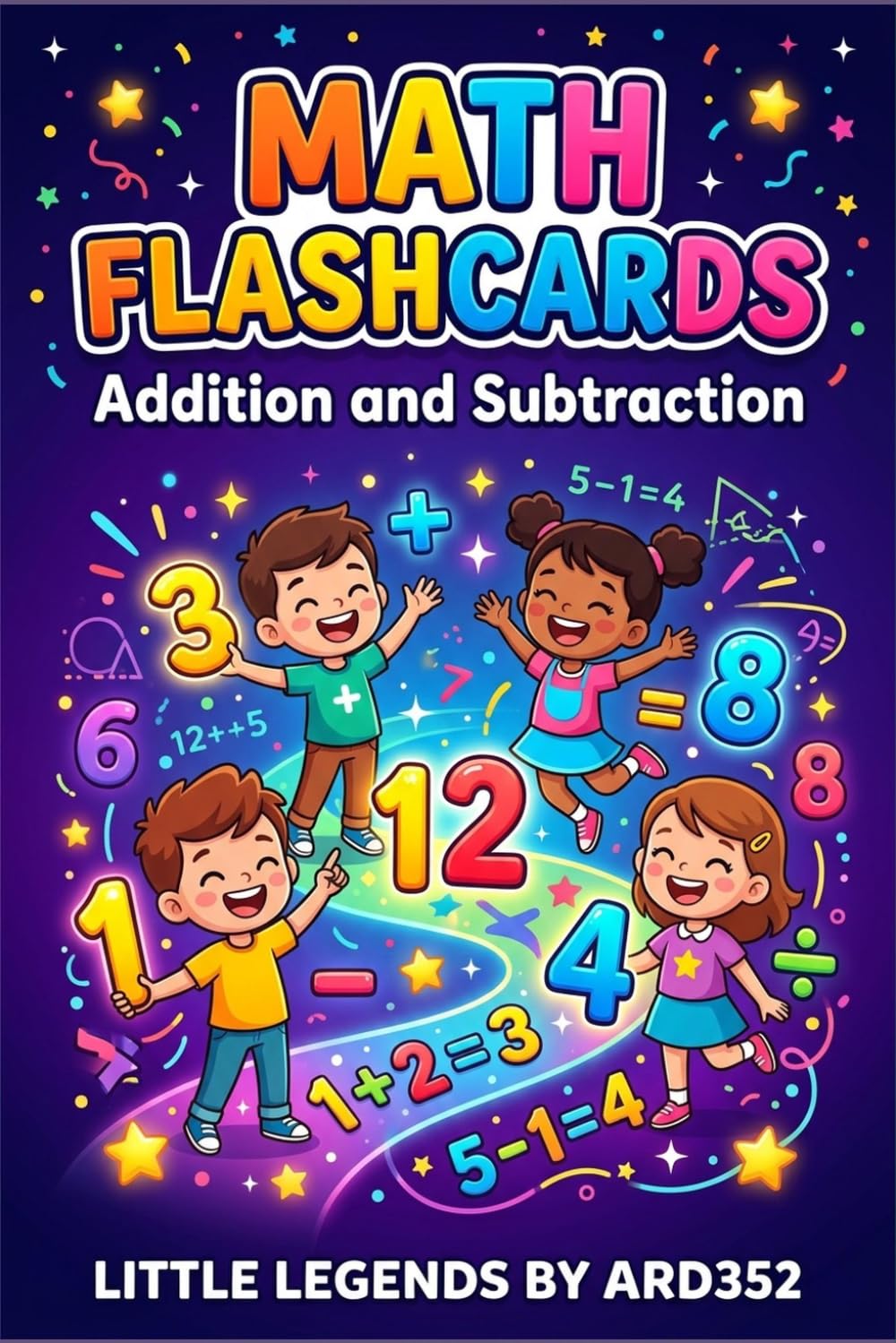 Math Flashcards — Addition & Subtraction for Kids