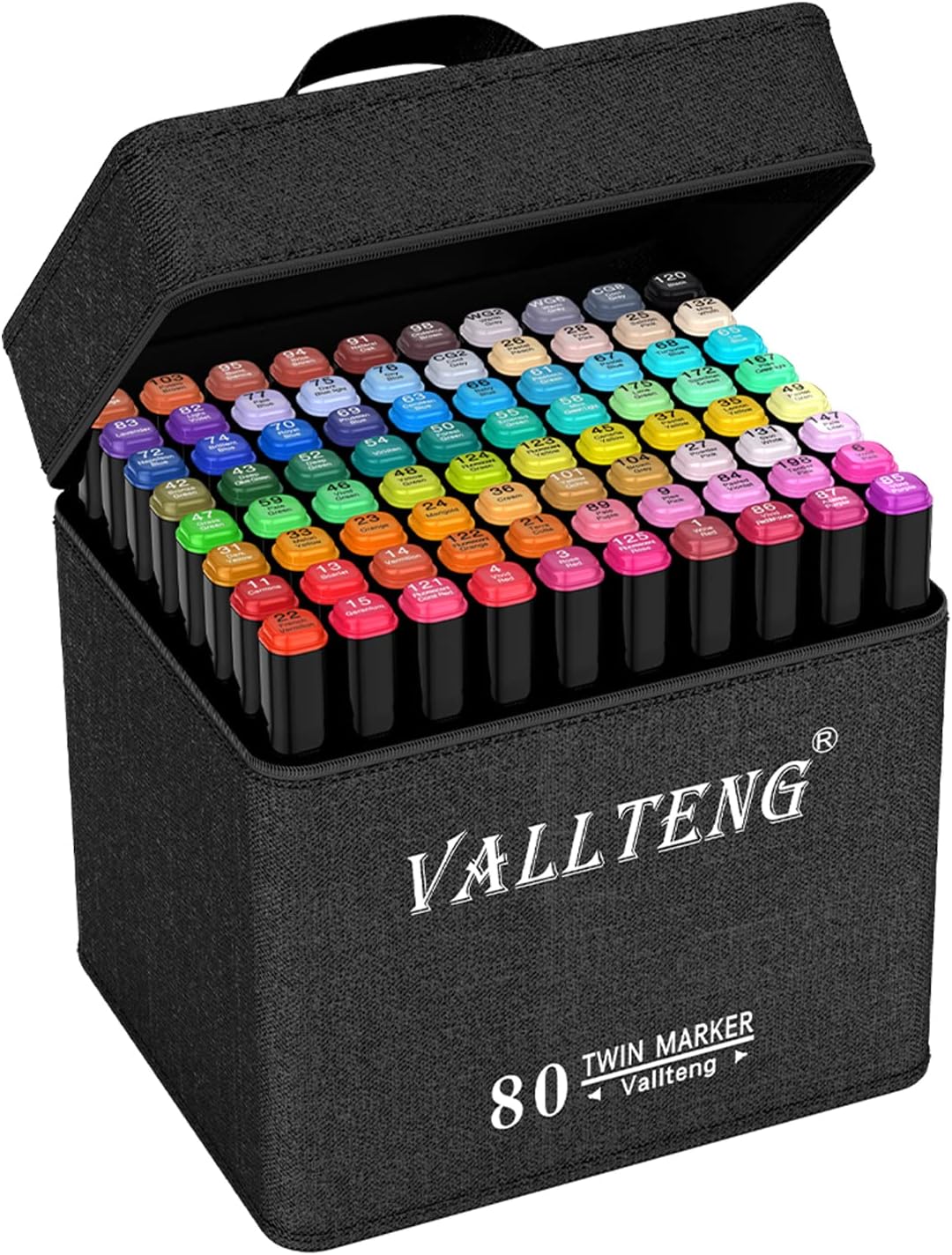 Vallteng 80 Colors Graphic Marker