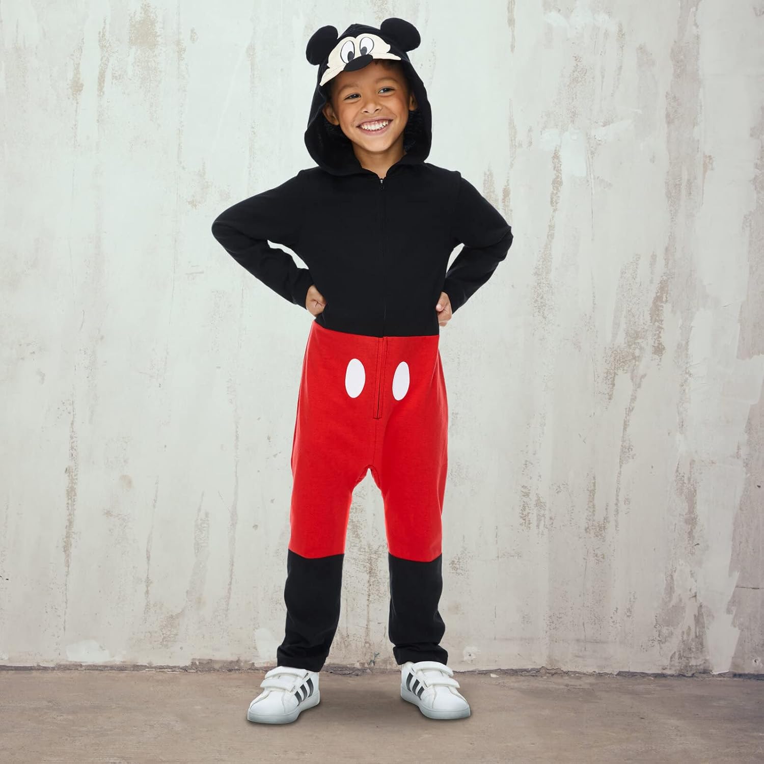 Disney Mickey Mouse Goofy Pluto Zip Up Coverall Newborn to Big Kid - Image 5