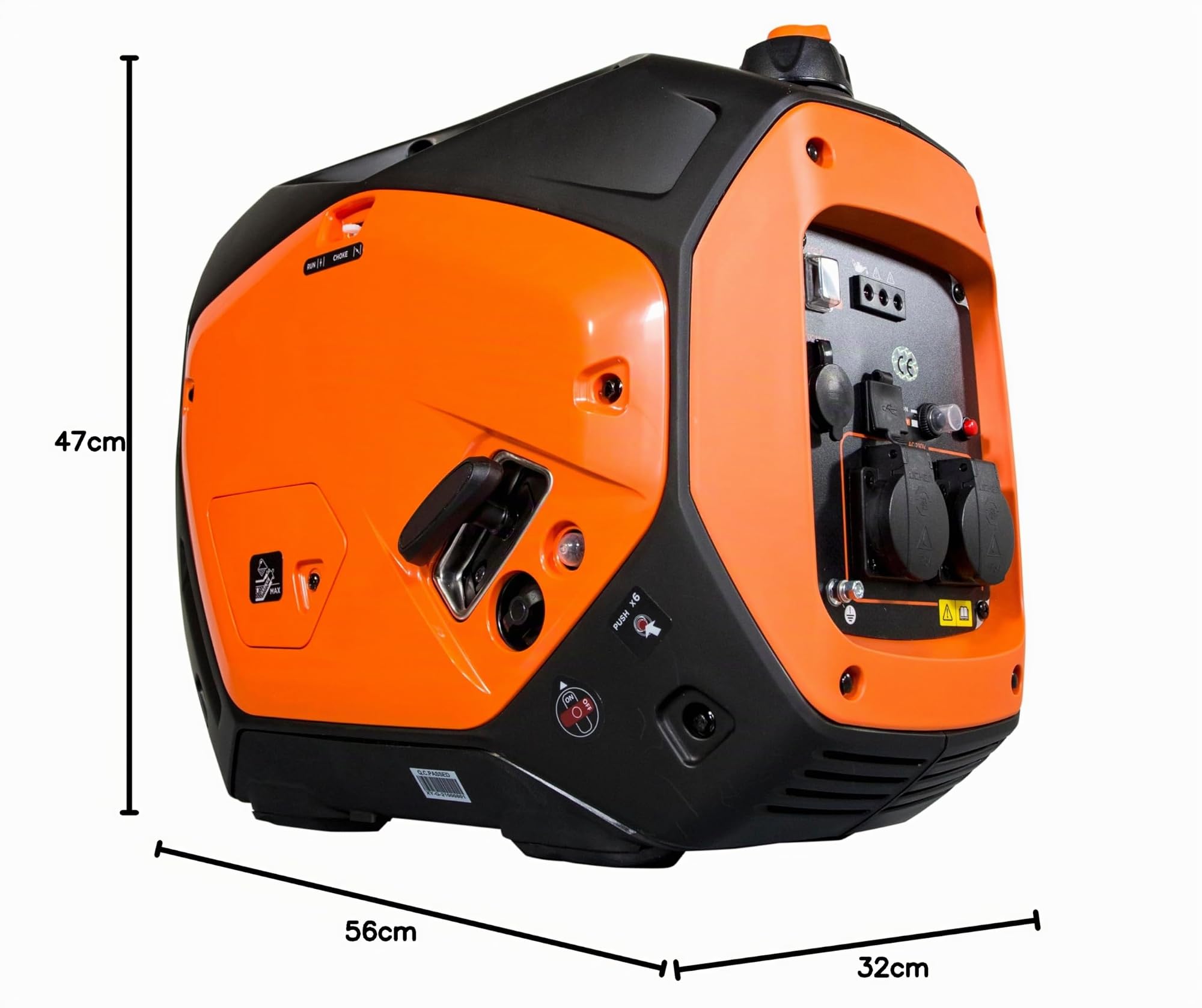 BLACK+DECKER Generador gasolina inverter 2200W BXGNi2200E