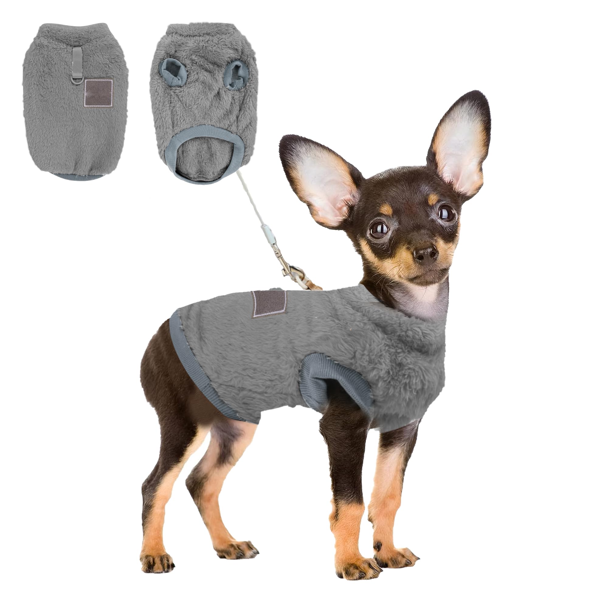Nicola NiCoLa Small Dog Fleece Vest Sweater Winter Warm Jacket