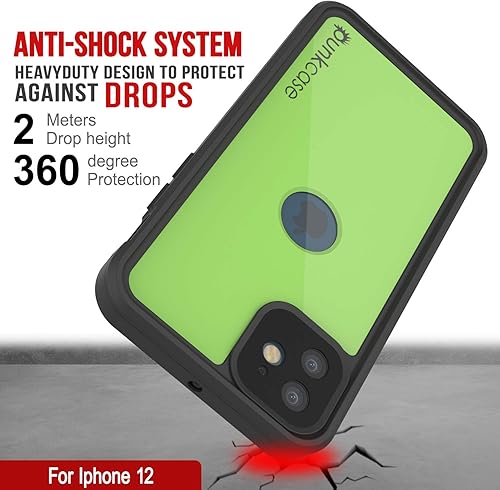 Miniatura 7 de Punkcase Funda impermeable diseñada para iPhone 12 serie StudStar ajuste delgado certificado IP68 resistente a los golpes a prueba de suciedad a