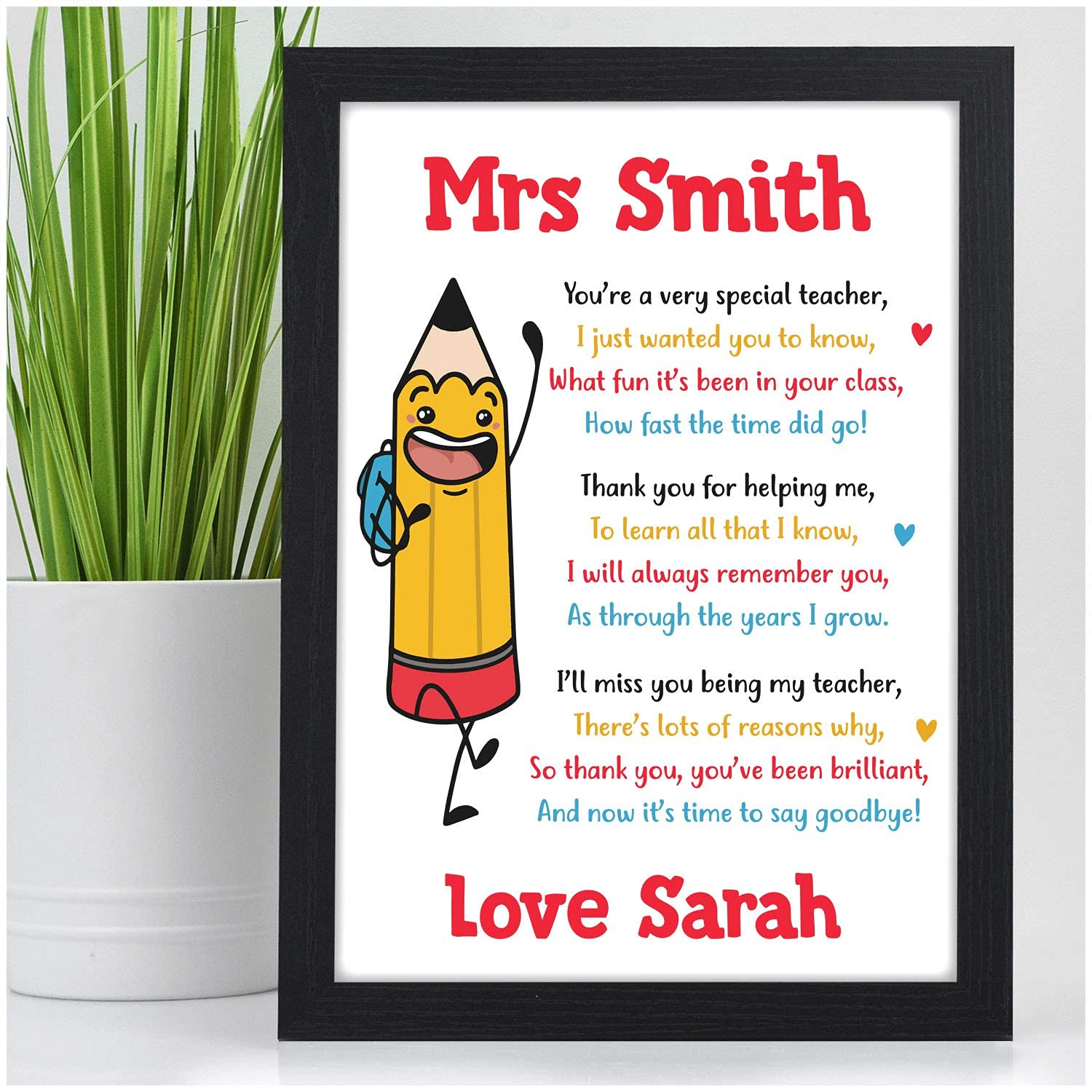 Buy Personalised Thank You Gifts For Teachers Teacher Thank You Poem End Of School Term Gifts For Teacher Teacher Appreciation Gifts Christmas Gifts For Teacher Gifts From Buy Personalised Thank You Gifts For Teachers Teacher Thank You Poem End Of School Term Gifts For Teacher Teacher Appreciation Gifts Christmas Gifts For Teacher Gifts From