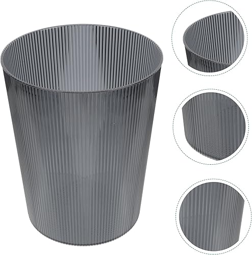 Miniatura 2 de Basura Basura Papelera Despojada Flor Floral Lata de Compost Cocina Uso Pequeño Contenedor Francés Redondo Contenedores Den Dry Crear Accesorios