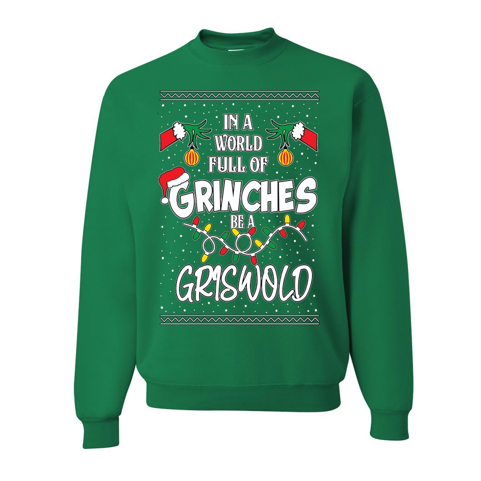 wild custom apparel Buckle Up Butter Cup You Just Flipped My Switch Ugly Christmas Sweater Crewneck Sweatshirt