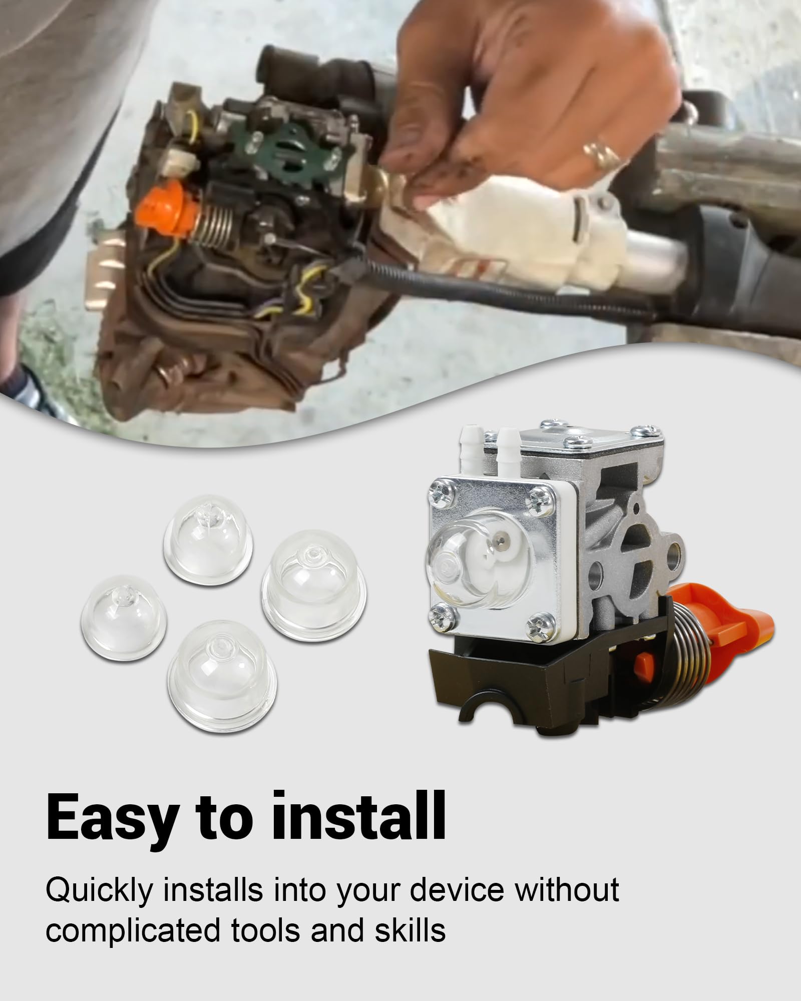 ZAMDOE HL94 FS94 Carburateur Pour Stihl FS 94 RC-E Z, FS 94 R-Z