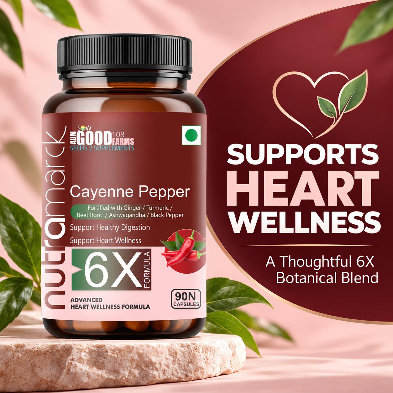 Cayenne Pepper Capsules, 90 Capsules — Amazon image 2