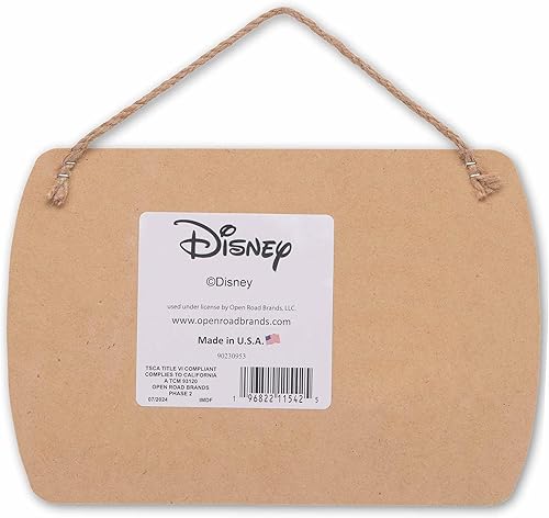 Vista 43 de Disney Mickey Mouse y Minnie Movie Ticket - Decoración de pared de madera para colgar - Divertido letrero de Mickey Mouse con temática de película