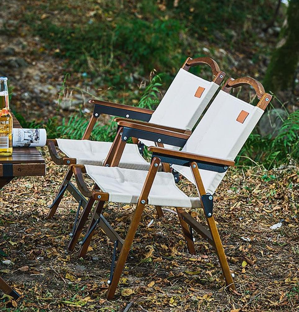 WAQ Folding Wood Chair フォールディングウッドチェア ロー お得な2脚