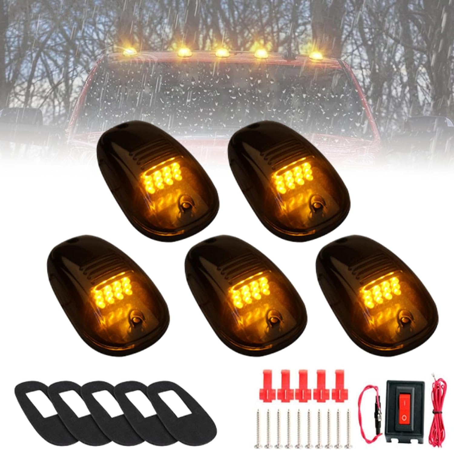 Solar Powered Cab Lights,Solar Powered Cab Lights for Truck