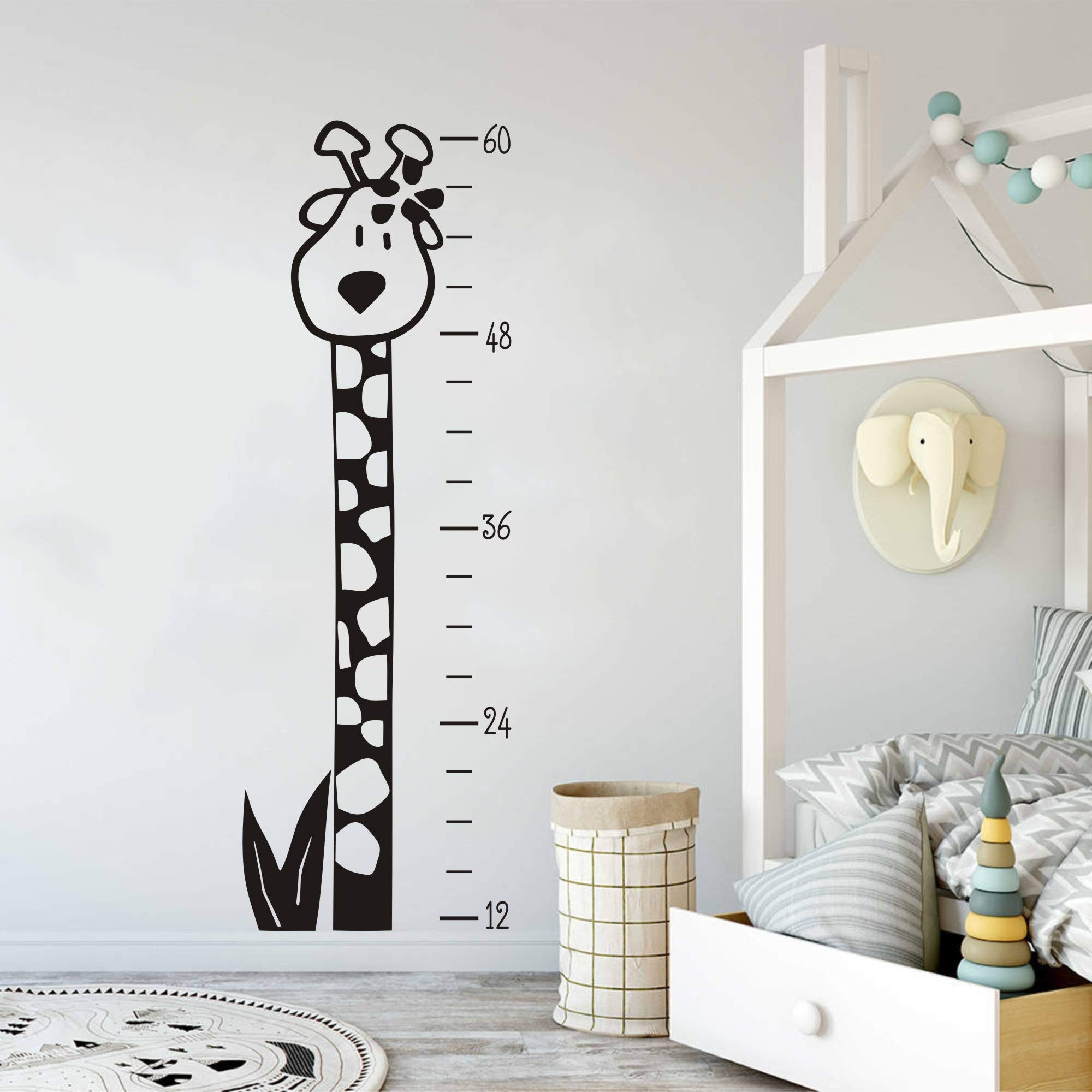 Tabla De Crecimiento/tabla De Altura Personalizada Para Niños Con Autos