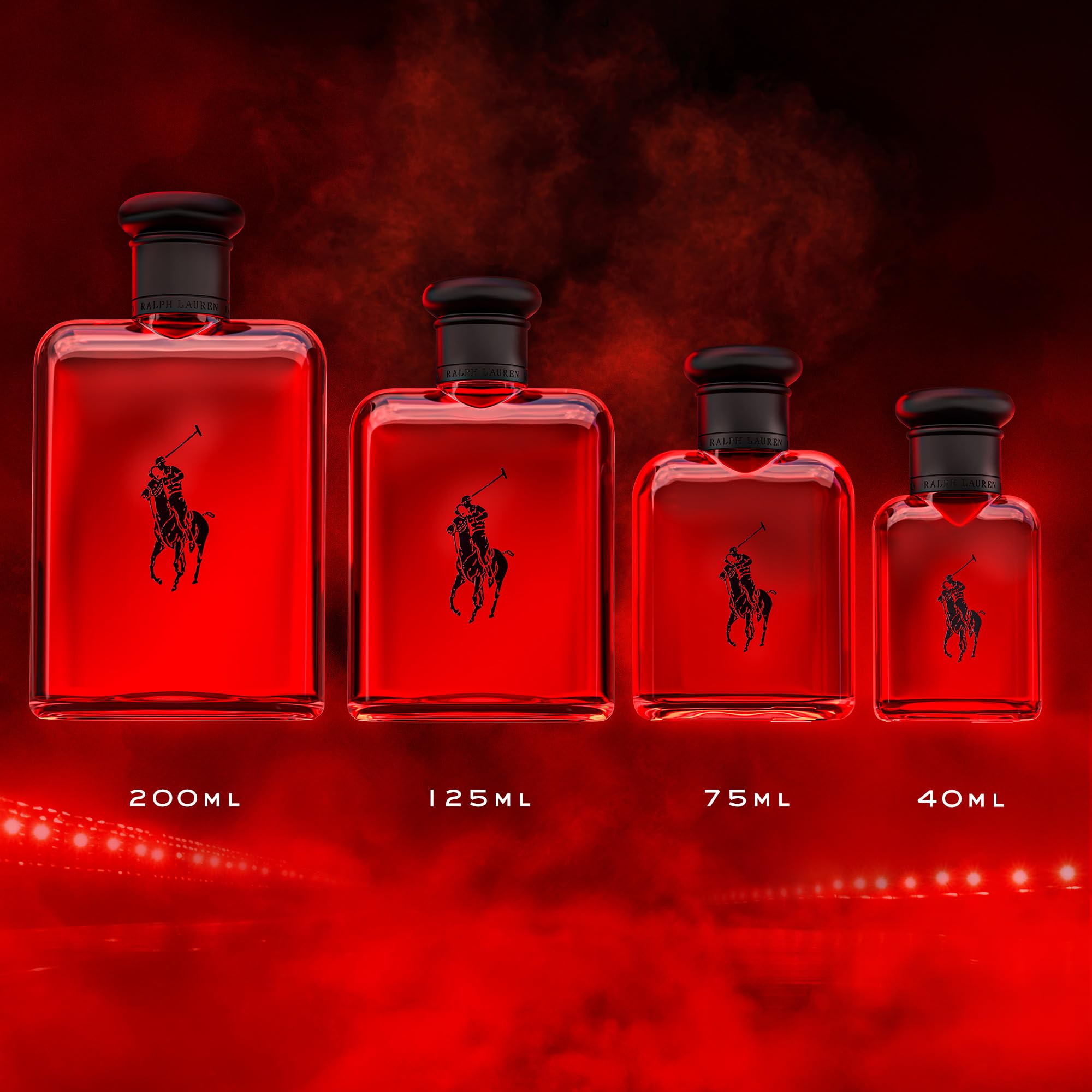 Ralph Lauren Polo Red Parfum für Herren, würzig-sinnlicher Duft mit Absinth, Blutorange & Zedernholz, für selbstbewusste Männer, 125 ml