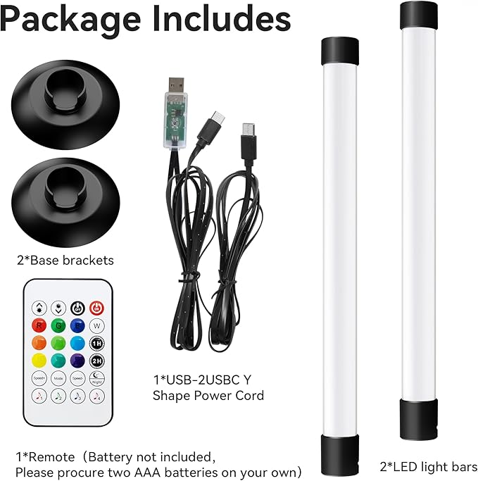 Barra de Luces LED RGB con Sincronización Musical y Control miniatura 9