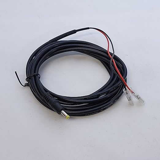 Trail Camera External Battery Cable 4.0mm x 1.7mm DC Plug 96" Long
