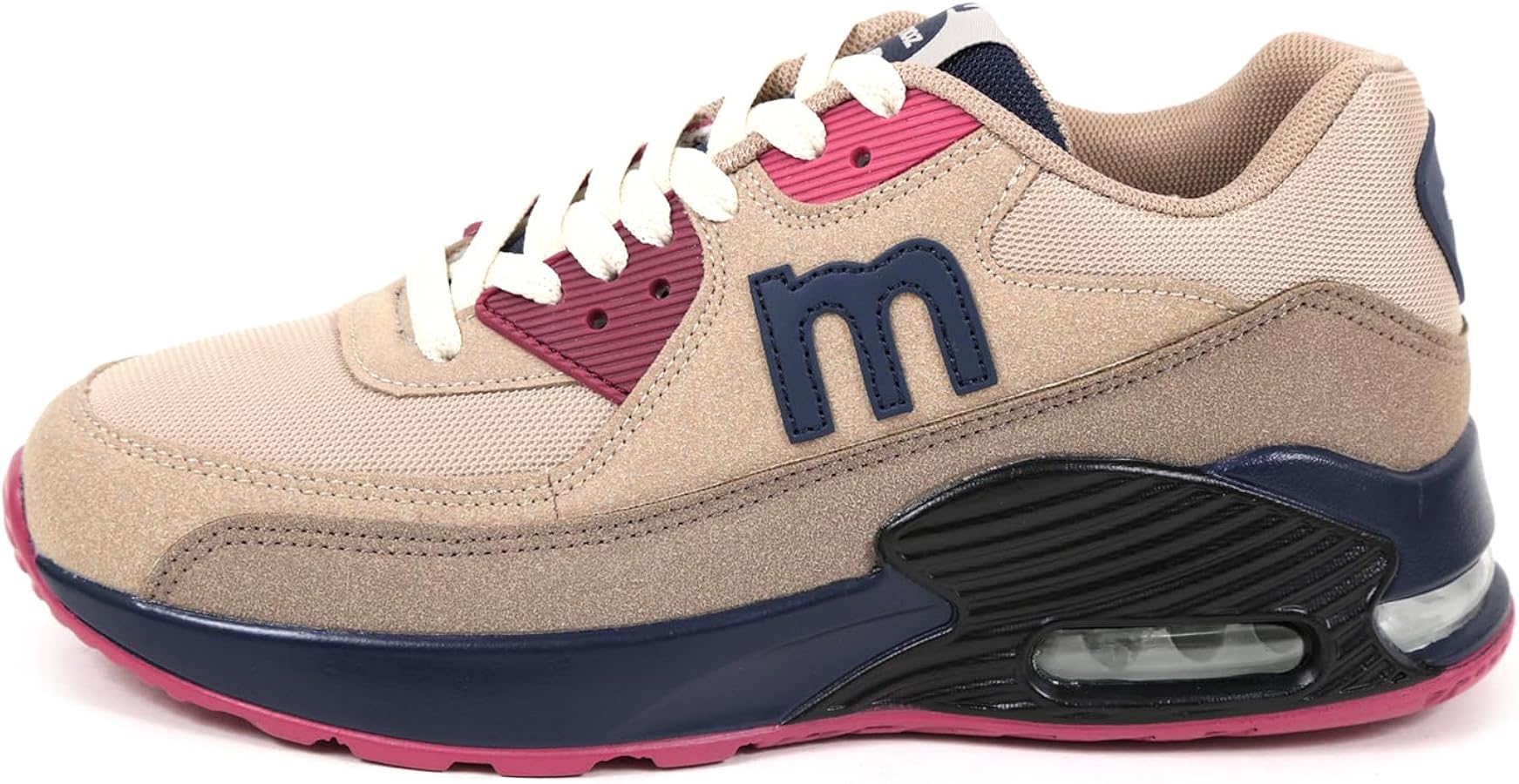 Amazon.co.jp: moz (モズ) Sneakers with Air Cushion Sole, Lace-Up