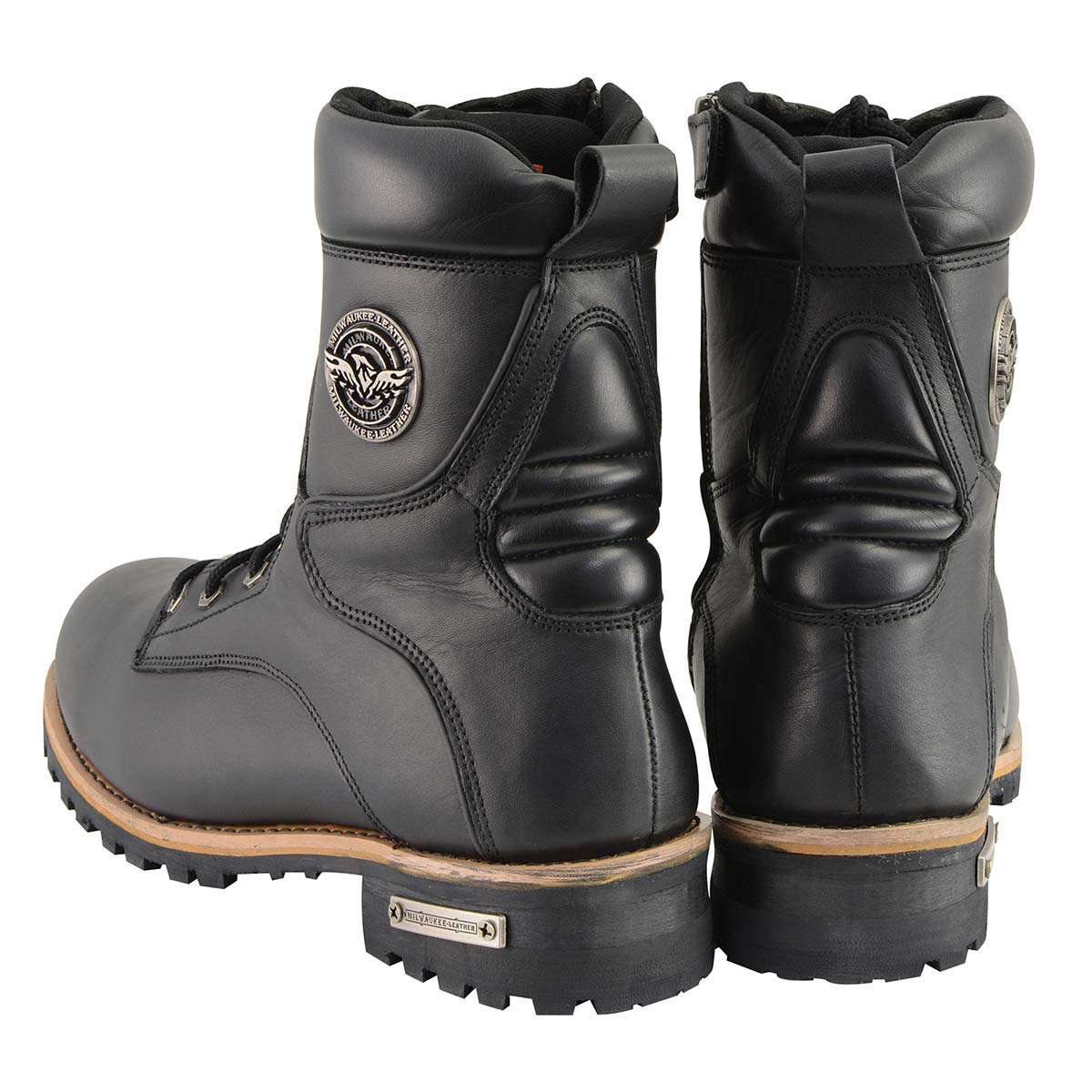 Milwaukee Leather クラシックロガー ブーツ Amazon.co.jp: Milwaukee Leather メンズ クラシック ブラック レザー
