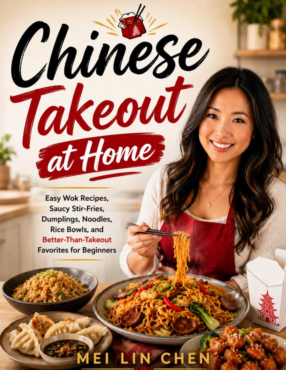 Chinese Takeout at Home: Easy Wok Recipes, Saucy Stir-Fries, Dumplings, Noodles, Rice Bowls, and Better-Than-Takeout Favorites for Beginners