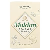 Vista 1 de Maldon Copos - Sal marina - Caja de 12 - 8.5 oz.