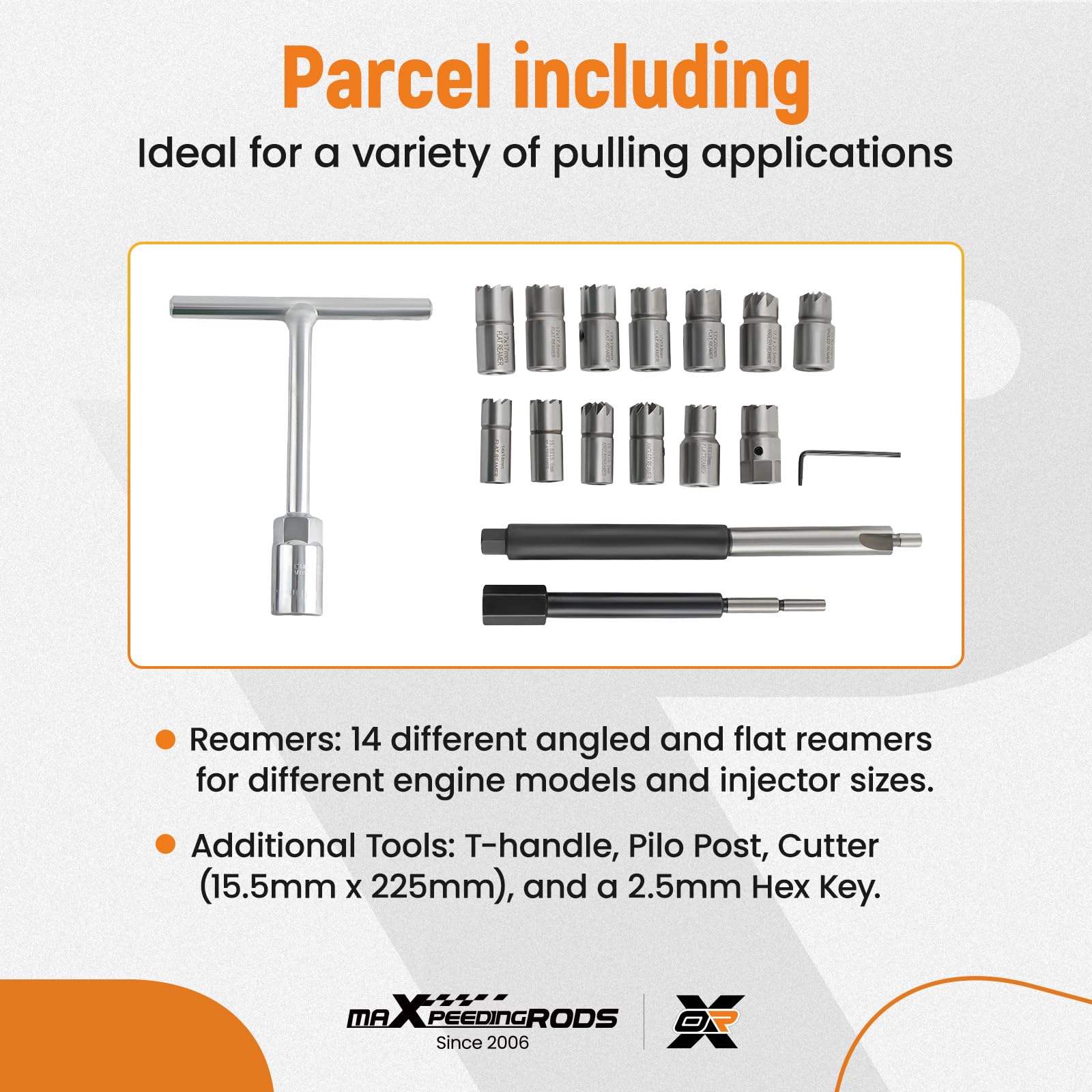 maXpeedingrods Injector Seats Cutter Set Universal Tool Kit 17p Engine timing tool kit sets new